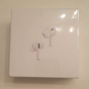 Apple airpods pro 2nd generation w case and charger